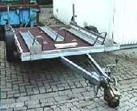 Motoradtransporter f&uuml;r 3 Kr&auml;der