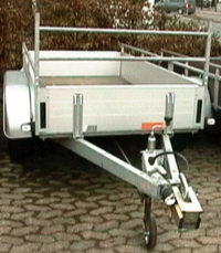 ALU Kastenanhänger tandem 1600kg