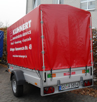 saris H2 Planenanhänger