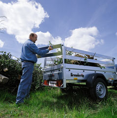 Brenderup 1150S mit Bordwandaufsatz