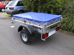 Brenderup 1150S mit Flachplane