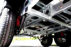 Westfalia Fahrwerk unten