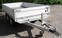 saris PS1520 Pritschenhochlader, vordere Klappe