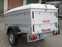 Pongratz 750kg Anhänger,  ungebremst